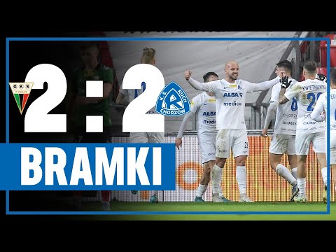 BRAMKI: GKS Tychy 2-2 Ruch Chorzów (05.11.2022)