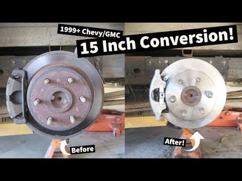 1999+ Chevy/GMC 15 Inch Conversion! | Big Turbo Street Truck Gets Some Dancing Shoes!