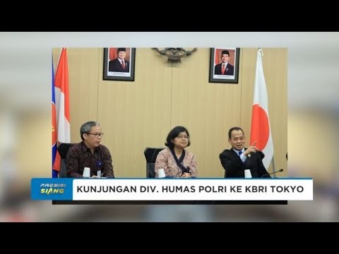 DIVISI HUMAS POLRI KUNJUNGI KBRI DI TOKYO DALAM RANGKA PERKUAT KEHUMASAN