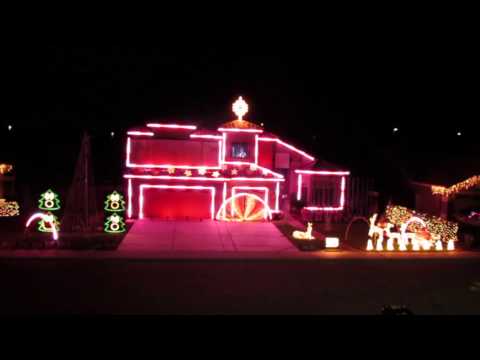 Richins Christmas Lights 2014 - Joy to the World