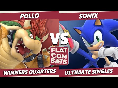 Flat Combats 1 Winners Quarters - EMX MT | Pollo (Bowser) Vs. BAN | Sonix (Sonic) SSBU Smash