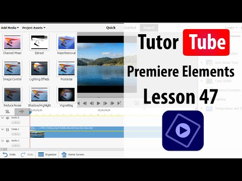 Premiere Elements - Lesson 47 - Fix a dull video clip in Guided Edit Mode
