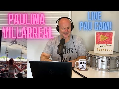 Drum Teacher Reaction: PAULINA VILLARREAL | The Warning - Show en Scranton, PA 🤘🏼(Pau Cam)