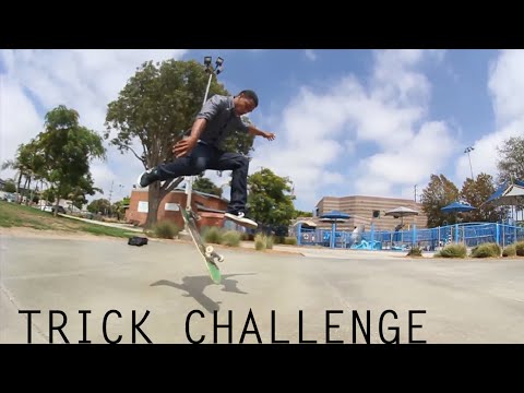 Hardflip Bs 360 - Trick Challenge w/ Lamont Holt