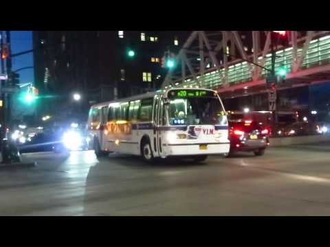 NYC Bus: Lincoln Ctr bound RTS-06 5205 M20 at West St/Chambers St