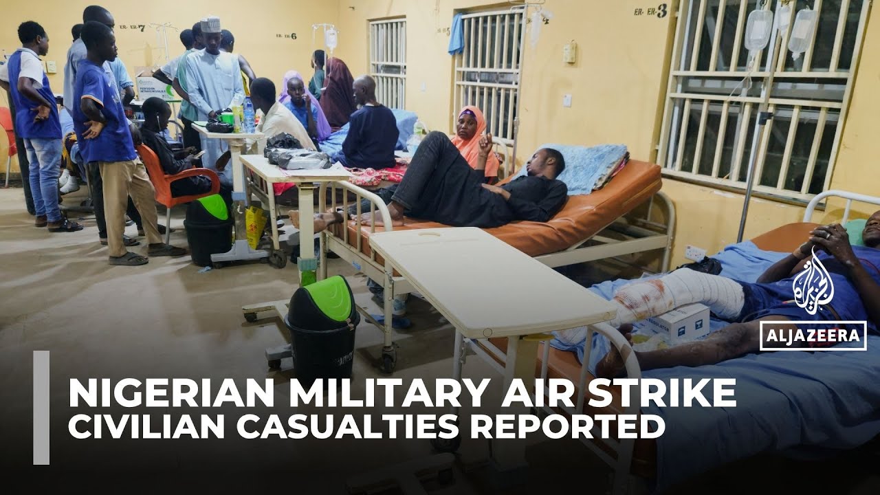 Hundreds feared dead in air strike on village in northeastern Nigeria