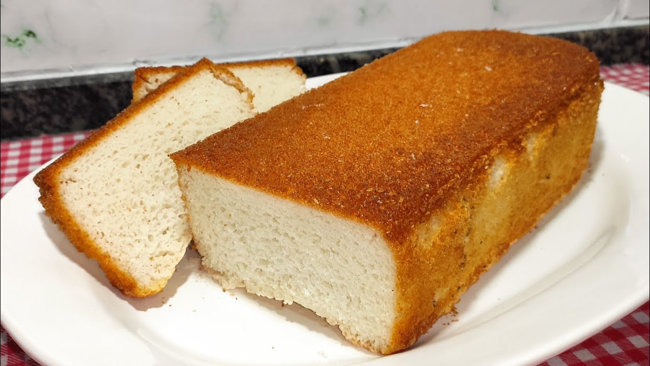 Pão feito com arroz crú , sem leite ,sem ovos e sem farinha de trigo ! Maravilhoso 🥰
