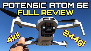Potensic Atom SE GPS Drone Review and Test Flight