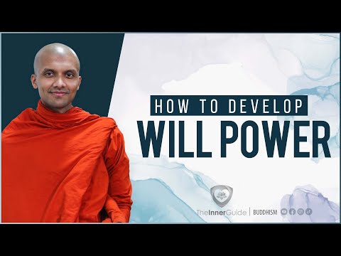 How to develop will power | Buddhism In English Q&A