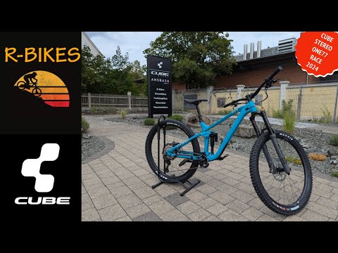 CUBE STEREO ONE77 RACE 2024 BLACK ANODIZED WALK-AROUND REVIEW