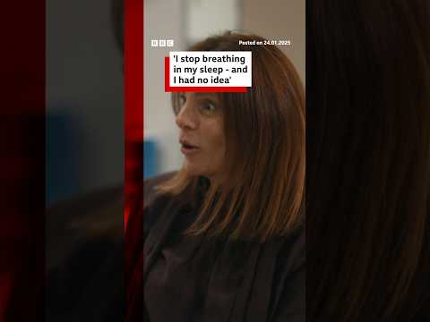 Sleep apnoea affects millions of people, but few know they have it. #Sleep #BBCNews