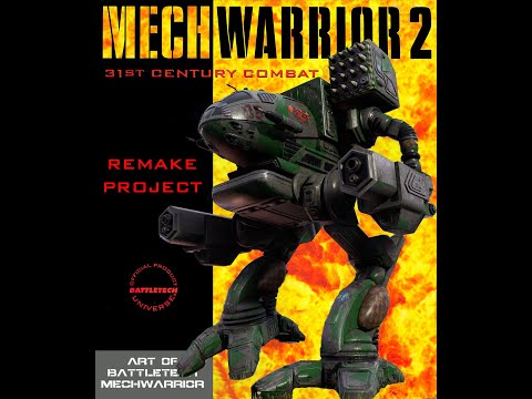 Mechwarrior 2 Remake Showcase - Clan Wolf - Mission 1 Pyre Light