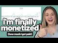 How Much Money YouTube Paid Me with 1500 Subscribers (My First 30 Days as a Monetized Creator)