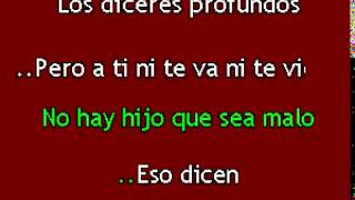 Karaokanta - Paquita la del barrio - Las rodilleras