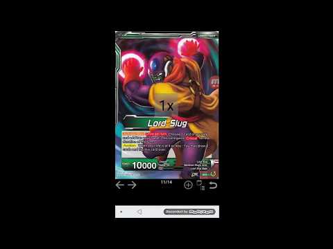 Dragon Ball Super CCG: Lord Slug Hand Control Deck Profile 2019 By Kung Fu