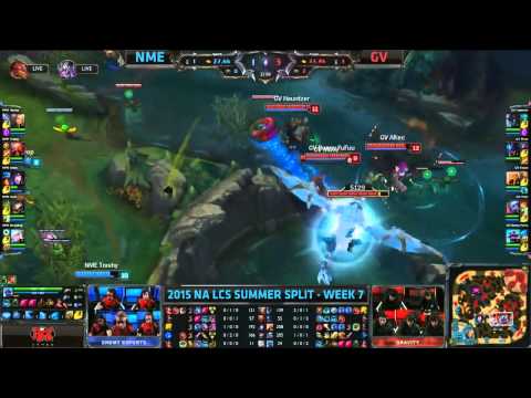 Enemy eSports vs Gravity   League Of Legends NA LCS 2015 Summer W7D2