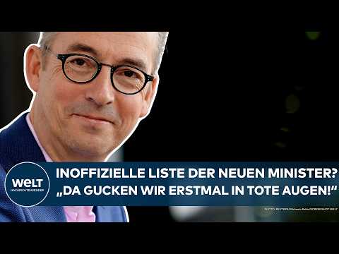 MINISTER: Inoffizielle Liste! "Bei Esken gilt das Gleiche wie für Lauterbach, wenn Sie mich fragen!"