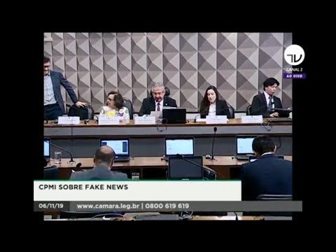 CPMI Fake News - Depoimento de representantes de portais