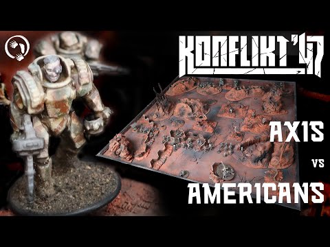 Americans Vs Axis - Konflikt 47 v2 Battle Report