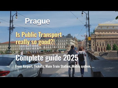 How to travel around Prague | Airport | Tickets | Complete guide 2025