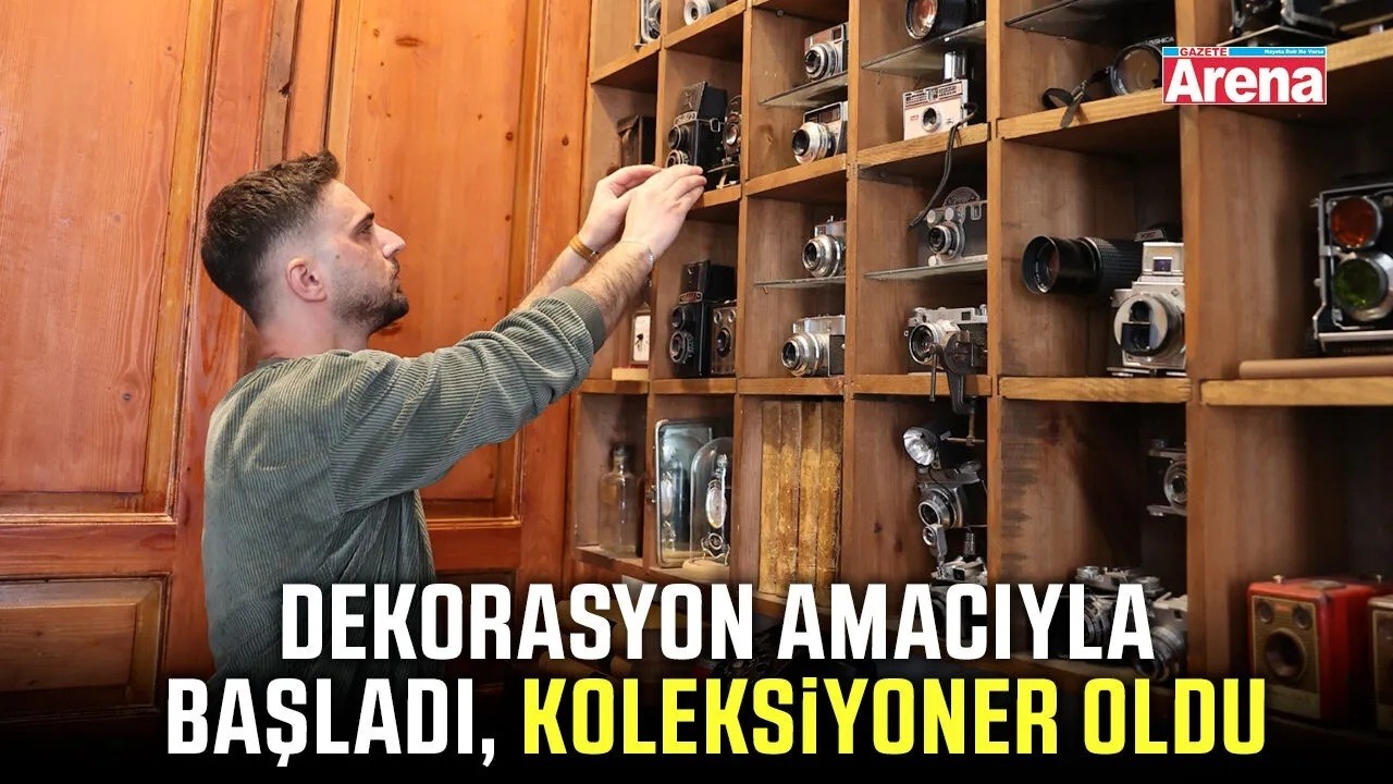 Samsun’da dekorasyon amacıyla başladı, koleksiyoner oldu