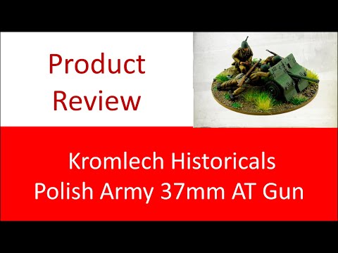 Product Review: Kronmlech Historicals POLISH ARMY 37MM BOFORS AT GUN