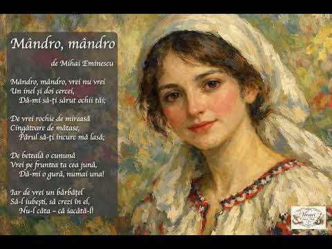 Mândro, mândro - Mihai Eminescu | Eminescu Simfonic |  Poezie cantata| Muzică romantică