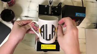 HPN MPRESS Mug Press Using Dollar Tree Mug