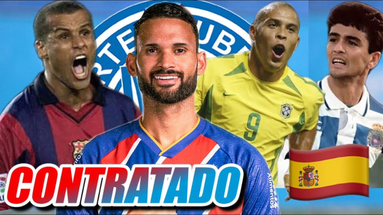 🇪🇸WILLIAN JOSÉ NOVO CONTRATADO DO BAHIA: TOP-4 NA ESPANHA JUNTO COM RONALDO, RIVALDO E BEBETO