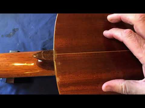 Riamondo Classical Guitar  Neck reset (Part Two of Three)