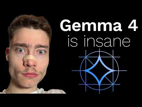 Gemma 4 is insane… best open-source model ever?! thumbnail