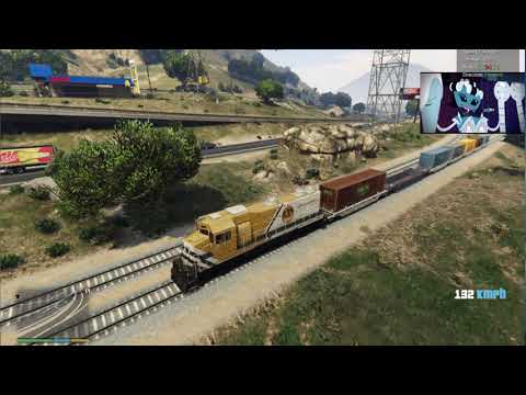 Gta V | Masinis Kereta Cepat