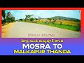 Mosra To Malkapur Thanda Bike Tour Ali Sagar Cross Road Nizamabad District Village Roads