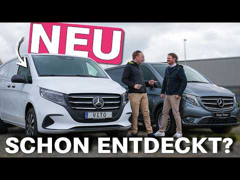 The new Vito panel van compared: New vs. Old 🚐✨