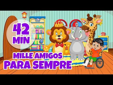 Mille Amigos Para Sempre - Giramille 42 min | Desenho Animado Musical
