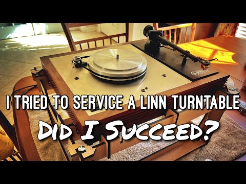 Am I Now a Certified Linn Turntable Service Technician?? Me and a Linn Sondek LP12.