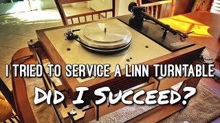 Am I Now a Certified Linn Turntable Service Technician?? Me and a Linn Sondek LP12.