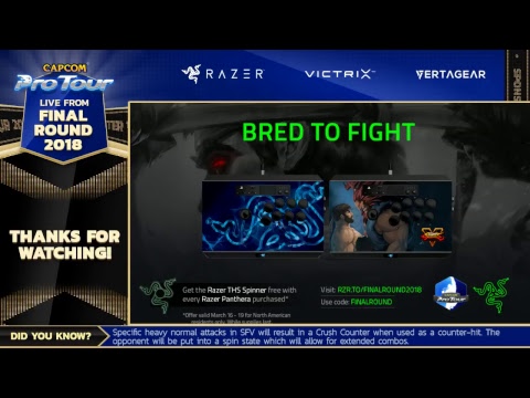 Final Round 2018 - Day 3: Top 8 - Capcom Pro Tour 2018