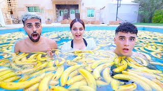 Download lagu اكبر مسبح موز بالعالم 1000 موزة 🍌🤯!!! mp3