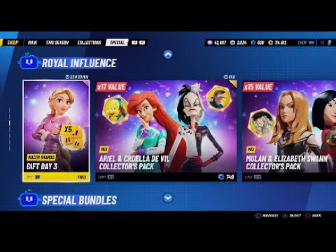 Royal Influence Day 3 | Free Rapunzel Shards, Hans Star Chaser and more - Disney Speedstorm S14