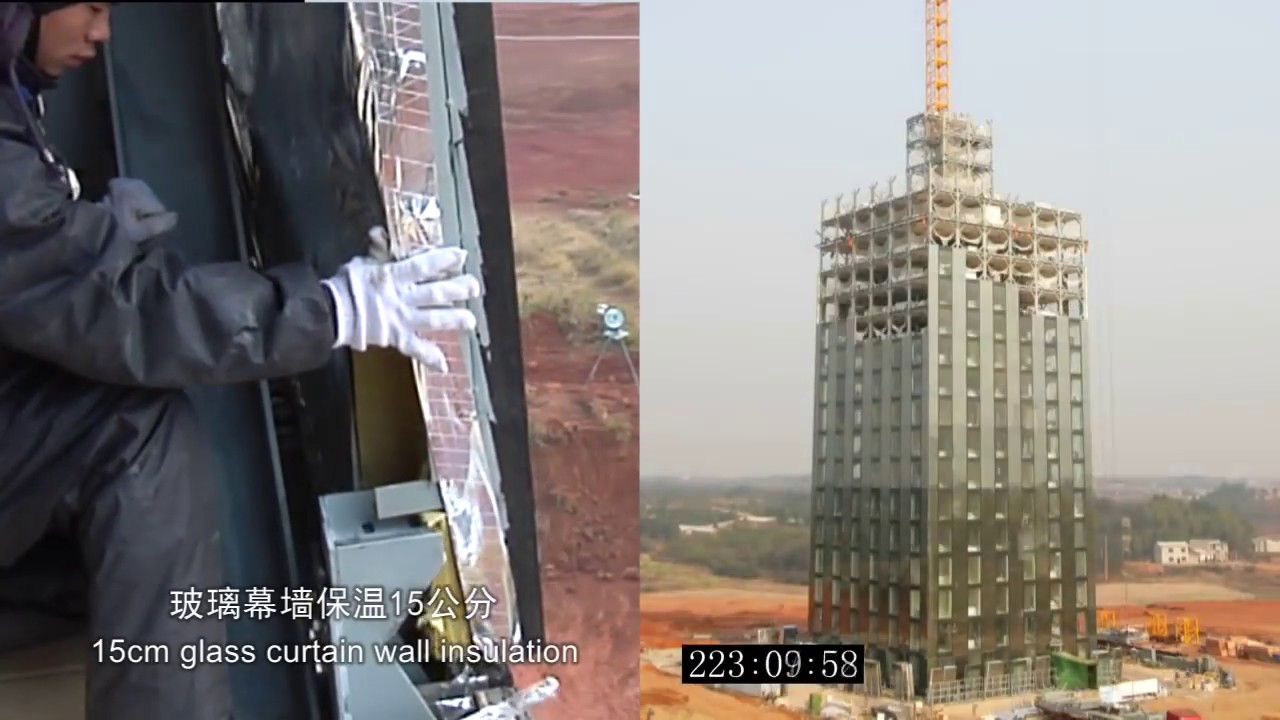 Amazing Timelapse Of 30-Storey Building Constructed In Only 360 Hours