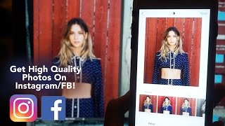 Uploading HIGH QUALITY Photos to Instagram & Facebook - Exporting LR and Photoshop