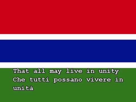 Inno nazionale del Gambia - For The Gambia Our Homeland (Per il Gambia, nostra patria)