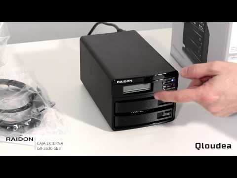 Raidon - GR3630-SB3 - Caja externa 2 discos eSATA, USB3.0