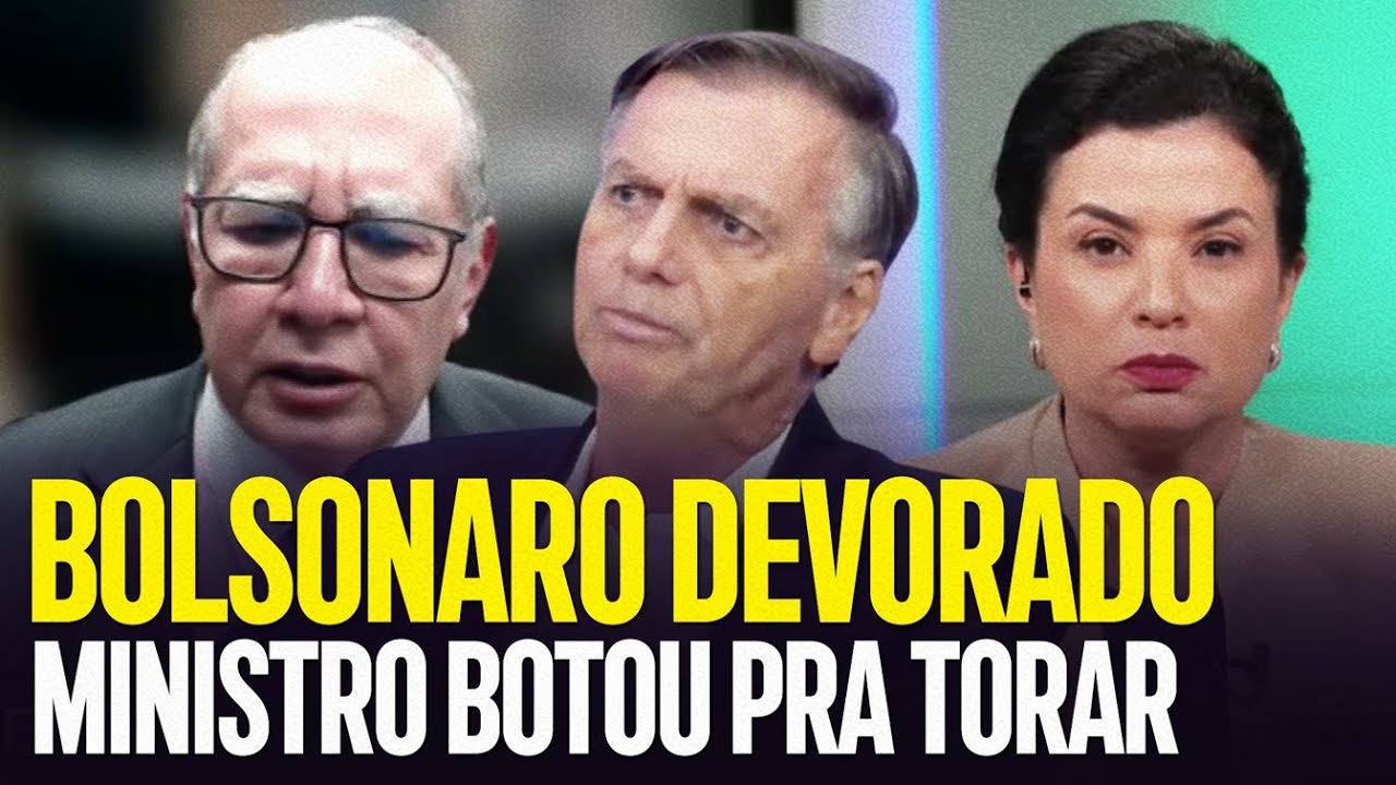 GILMAR MENDES JANTA BOLSONARO E DERRUBA FARSA MONTADA CONTRA ALEXANDRE DE MORAES! PASSOU O RODO!