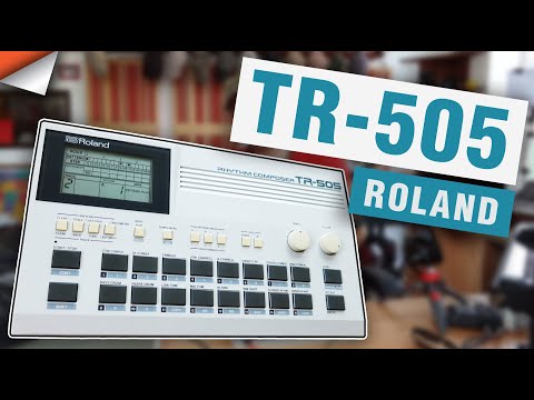 The Roland TR-505 Drum Machine
