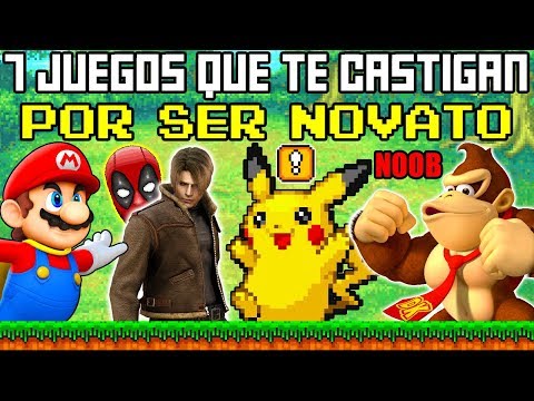 7 Videojuegos que te Castigan por ser un NOVATO Video