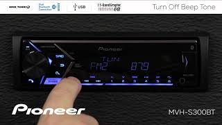 How To - Turn Off Beep Tone on Pioneer In-Dash Receivers 2018