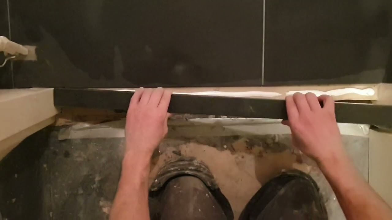 zelf een dorpel plaatsen in badkamer