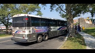 NJ Transit 166 (MCI D4000 Jersey Cruiser #7707) Cresskill